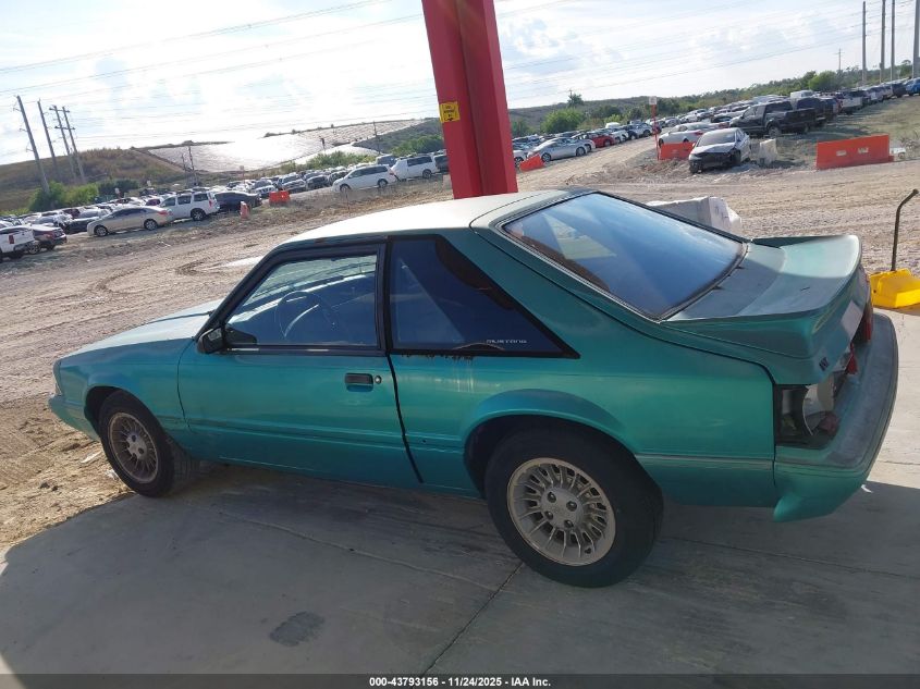 1993 Ford Mustang Lx VIN: 1FACP41M4PF182204 Lot: 43793156