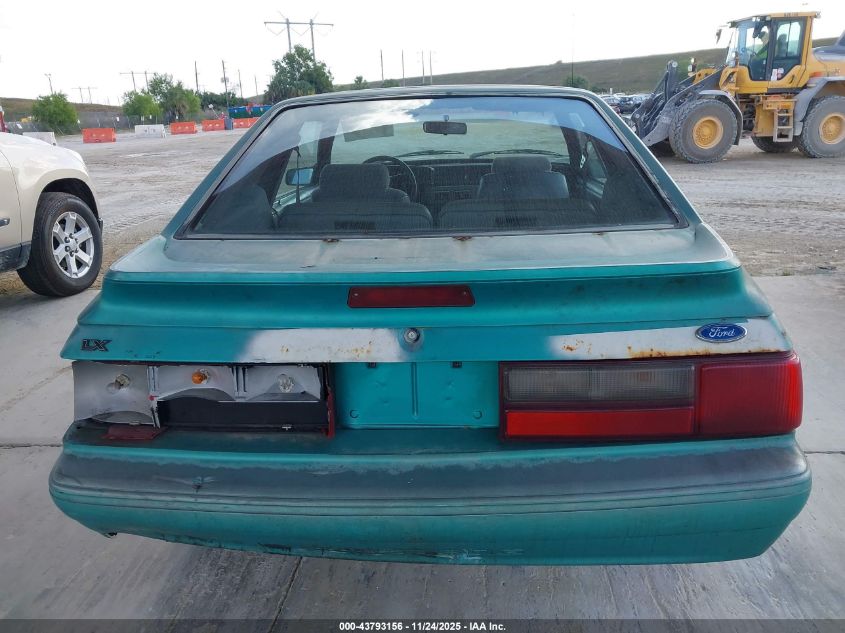 1993 Ford Mustang Lx VIN: 1FACP41M4PF182204 Lot: 43793156