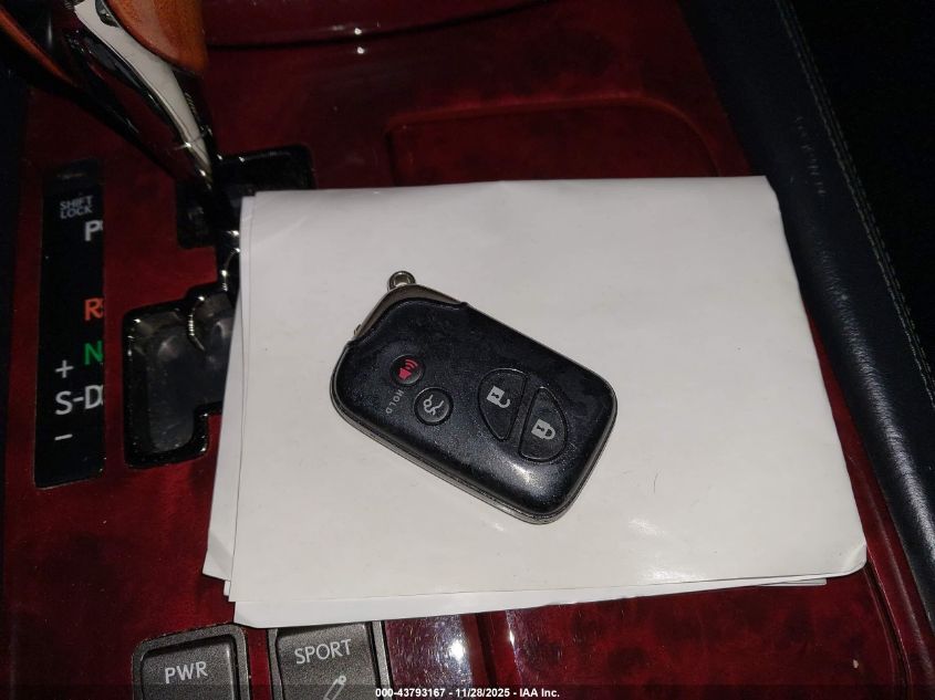 2008 Lexus Ls 600H VIN: JTHDU46F085005043 Lot: 43793167