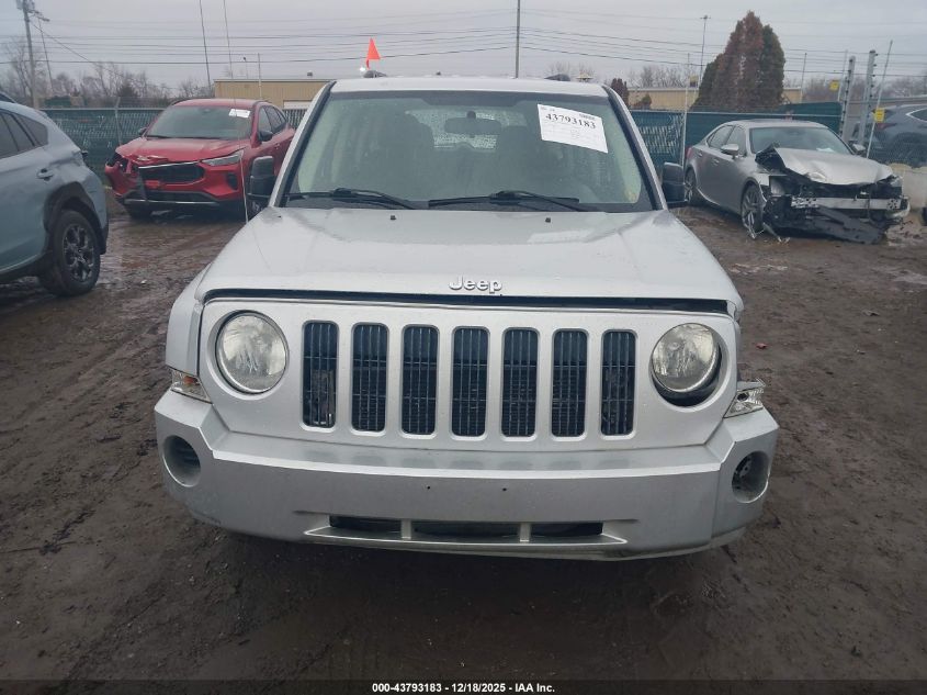 2009 Jeep Patriot Sport VIN: 1J8FT28B89D122333 Lot: 43793183
