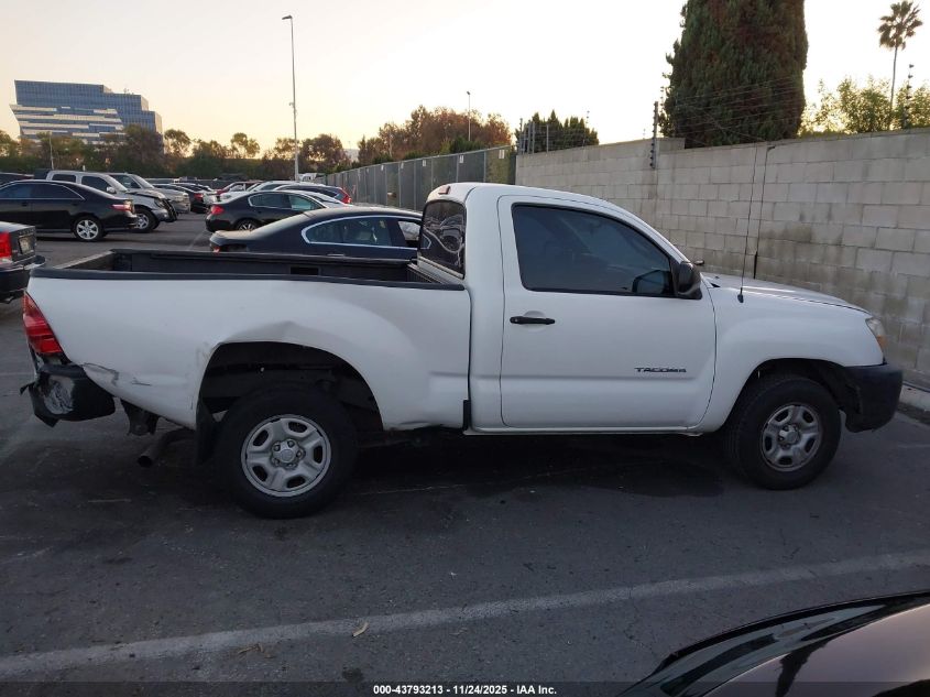 2008 Toyota Tacoma VIN: 5TENX22N68Z587144 Lot: 43793213