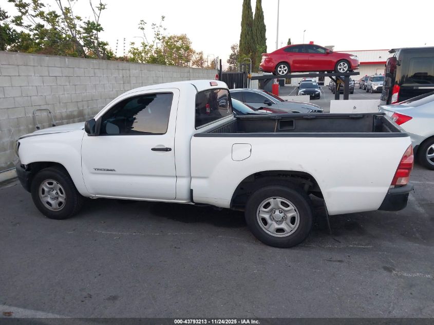 2008 Toyota Tacoma VIN: 5TENX22N68Z587144 Lot: 43793213
