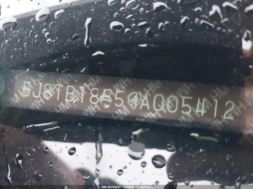 2009 Acura Rdx VIN: 5J8TB18559A005412 Lot: 43793241