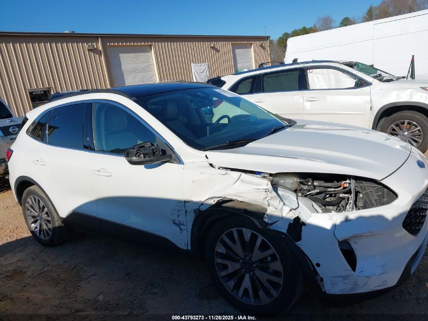 2020 Ford Escape Titanium VIN: 1FMCU9J94LUA99000 Lot: 43793273