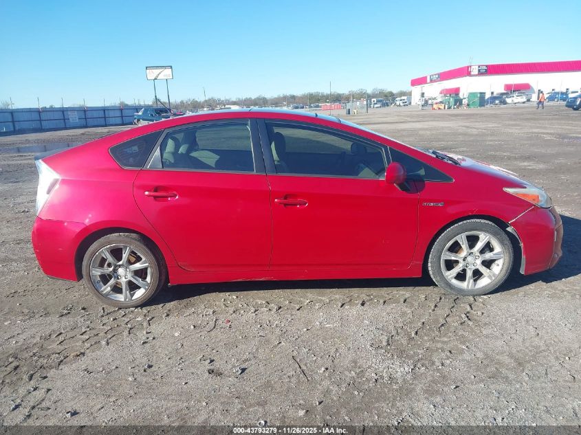 2014 Toyota Prius Three VIN: JTDKN3DU8E1827724 Lot: 43793279