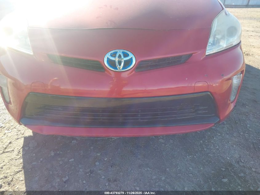 2014 Toyota Prius Three VIN: JTDKN3DU8E1827724 Lot: 43793279