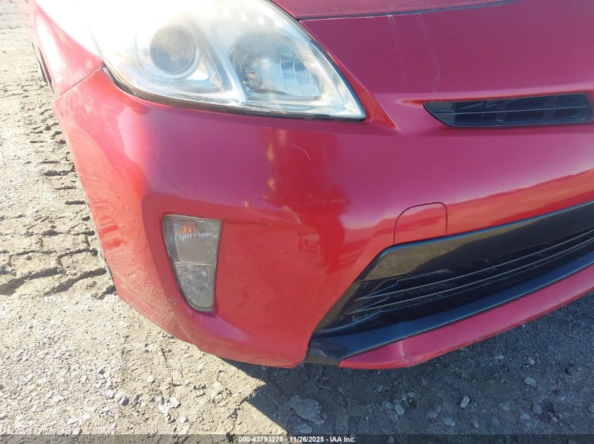 2014 Toyota Prius Three VIN: JTDKN3DU8E1827724 Lot: 43793279