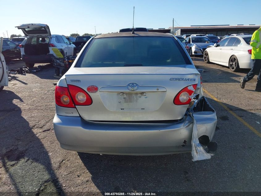 2008 Toyota Corolla Ce VIN: 1NXBR32E58Z032337 Lot: 43793285