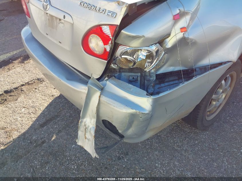 2008 Toyota Corolla Ce VIN: 1NXBR32E58Z032337 Lot: 43793285