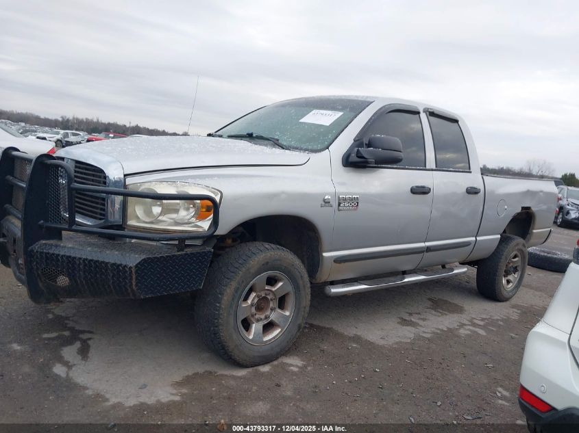2007 Dodge Ram 2500 Slt/Trx4 Off Road/Sport/Power Wagon VIN: 3D7KS28A27G844192 Lot: 43793317