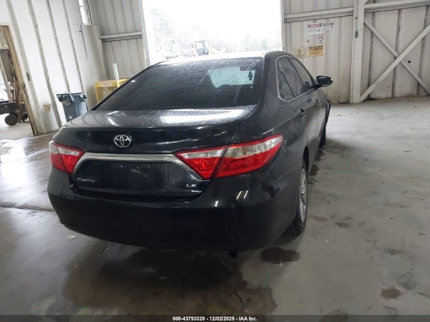 2016 Toyota Camry Le VIN: 4T4BF1FK6GR518141 Lot: 43793328