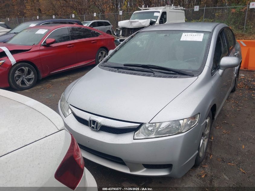 2009 Honda Civic Lx VIN: 2HGFA16529H341569 Lot: 43793377