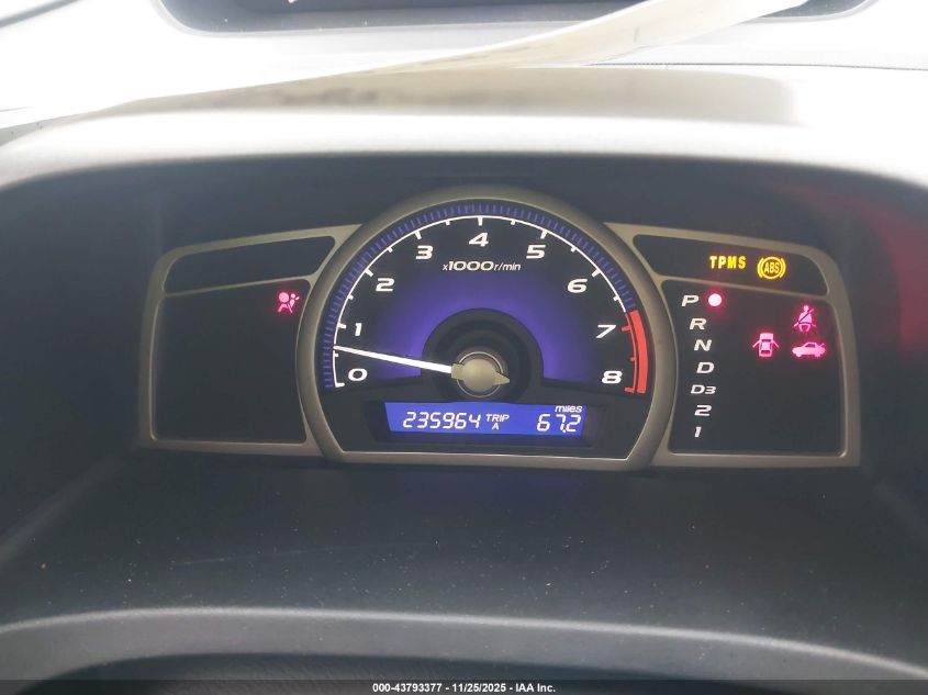 2009 Honda Civic Lx VIN: 2HGFA16529H341569 Lot: 43793377