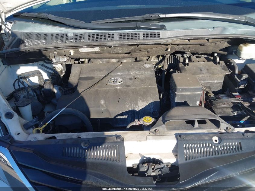 2014 Toyota Sienna Le V6 8 Passenger VIN: 5TDKK3DCXES492968 Lot: 43793385