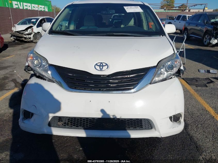 2014 Toyota Sienna Le V6 8 Passenger VIN: 5TDKK3DCXES492968 Lot: 43793385