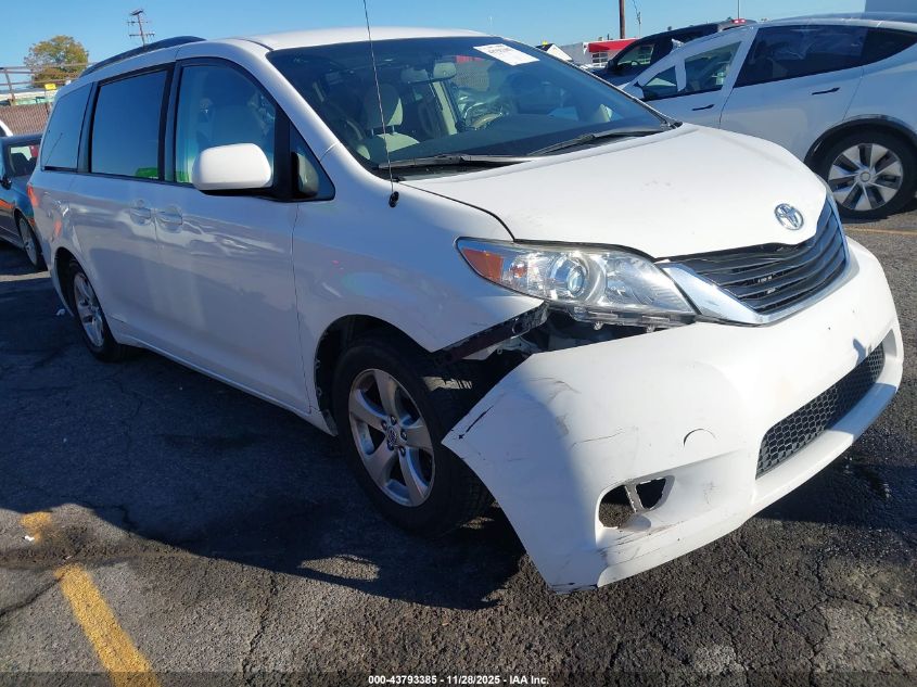 TOYOTA SIENNA LE V6 8 PASSENGER