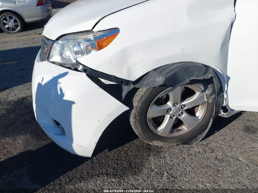 2014 Toyota Sienna Le V6 8 Passenger VIN: 5TDKK3DCXES492968 Lot: 43793385