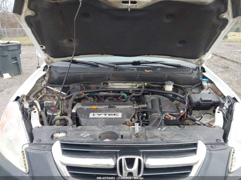 2003 Honda Cr-V Ex VIN: SHSRD78823U156781 Lot: 43793403