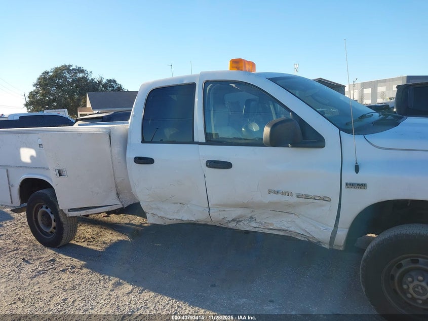 2006 Dodge Ram 2500 St VIN: 1D7KS28D26J205785 Lot: 43793414