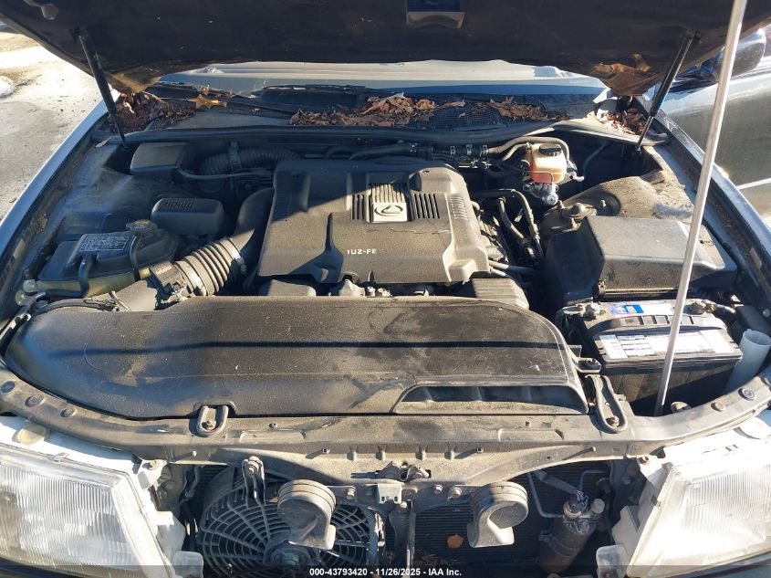 1997 Lexus Ls 400 VIN: JT8BH28F2V0092854 Lot: 43793420