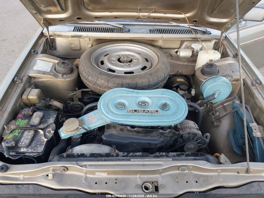 1980 Subaru Brat VIN: A69L042080 Lot: 43793438