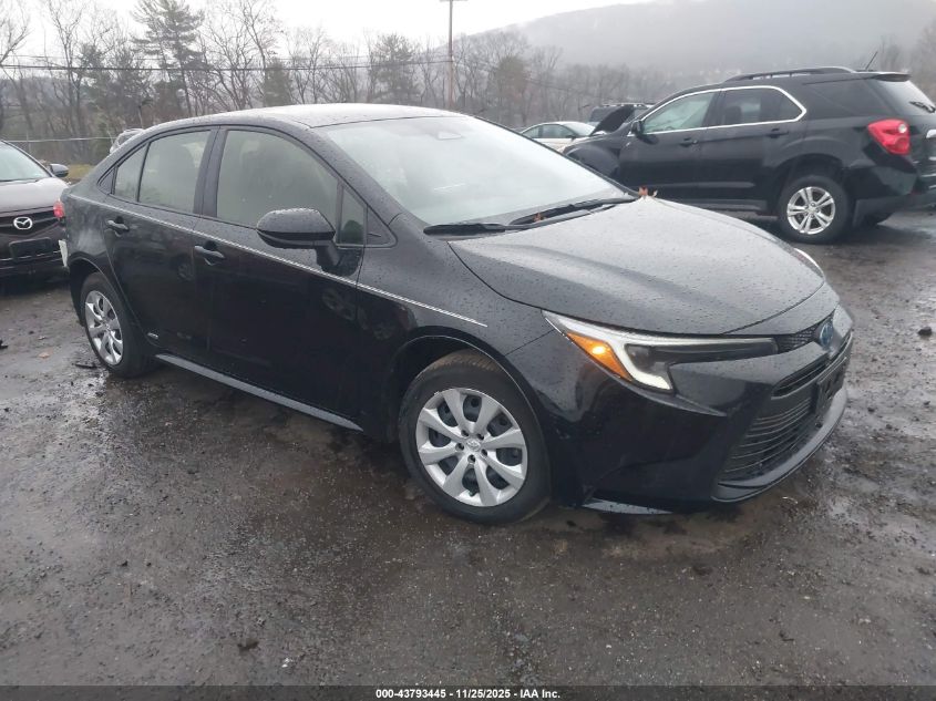 TOYOTA COROLLA HYBRID LE