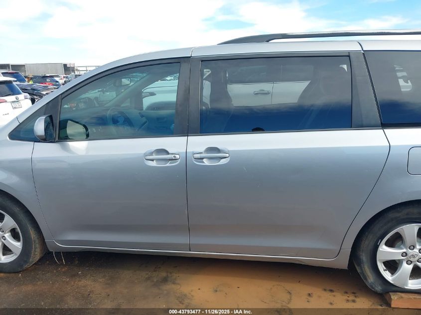 2011 Toyota Sienna Le V6 VIN: 5TDKK3DC8BS078535 Lot: 43793477