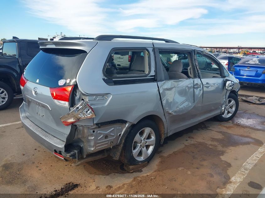 2011 Toyota Sienna Le V6 VIN: 5TDKK3DC8BS078535 Lot: 43793477