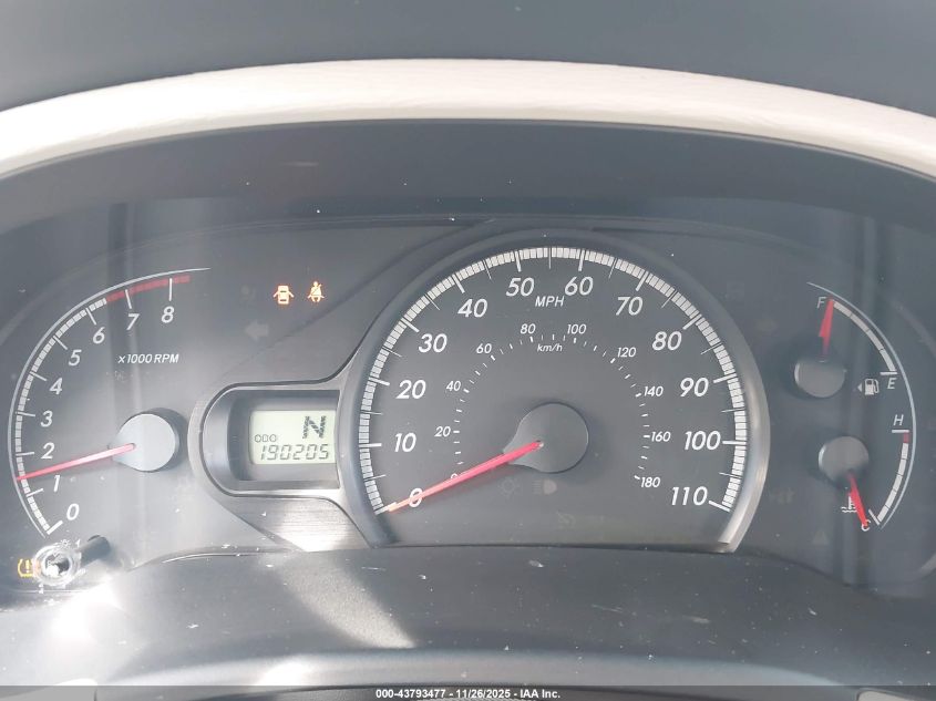 2011 Toyota Sienna Le V6 VIN: 5TDKK3DC8BS078535 Lot: 43793477