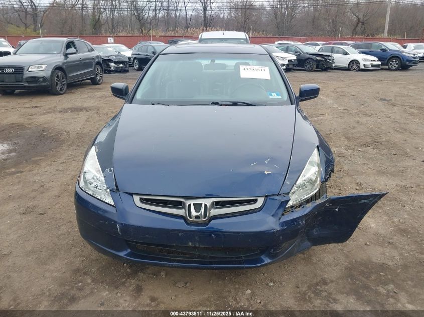 2005 Honda Accord 3.0 Ex VIN: 1HGCM66565A007254 Lot: 43793511