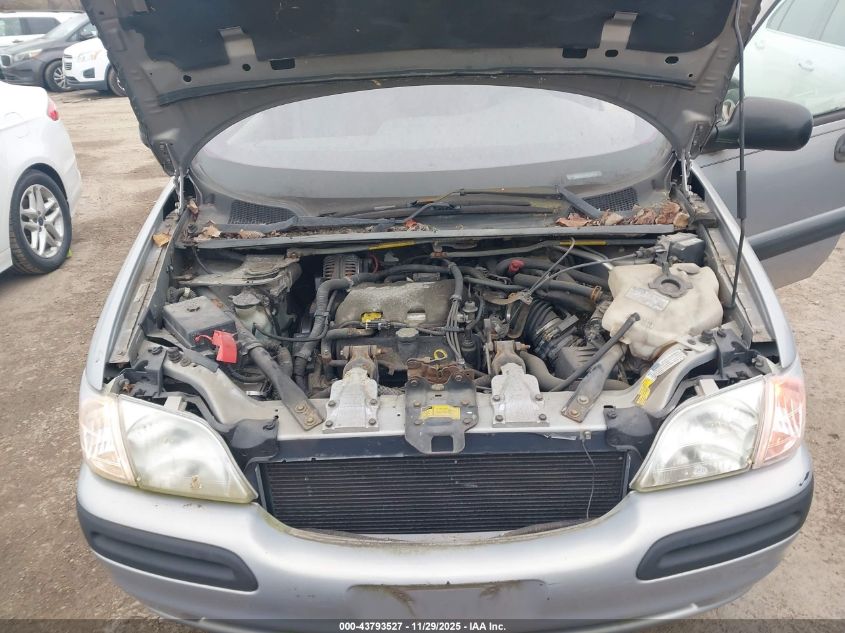 2000 Chevrolet Venture Ls VIN: 1GNDX03E0YD165370 Lot: 43793527