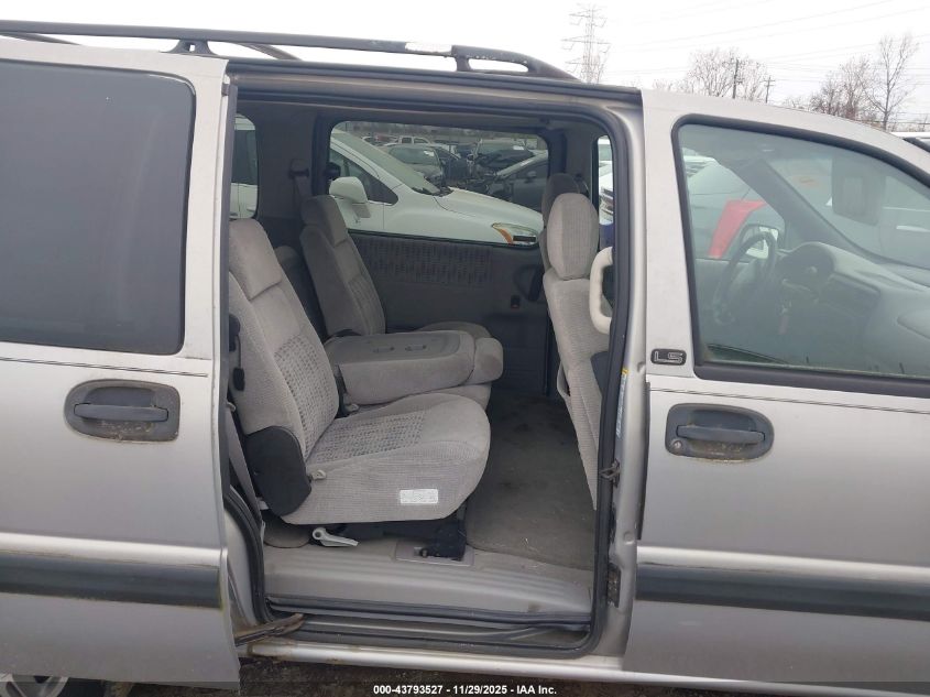 2000 Chevrolet Venture Ls VIN: 1GNDX03E0YD165370 Lot: 43793527