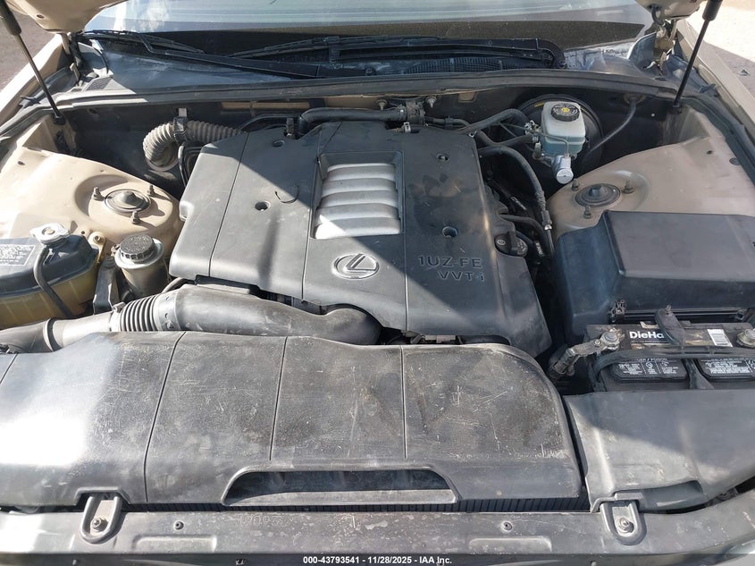 2000 Lexus Ls 400 VIN: JT8BH28FXY0179731 Lot: 43793541