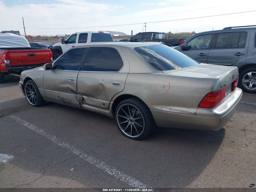 2000 Lexus Ls 400 VIN: JT8BH28FXY0179731 Lot: 43793541