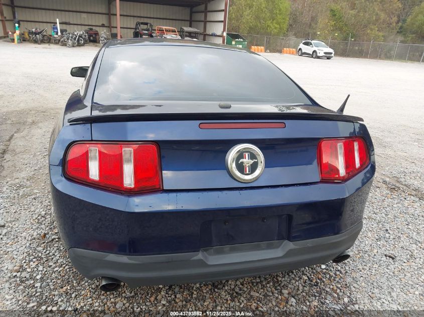 2012 Ford Mustang V6 Premium VIN: 1ZVBP8AM1C5272596 Lot: 43793582