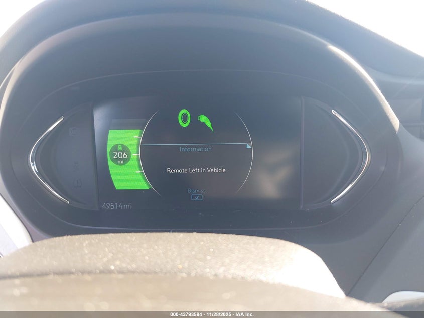 2017 Chevrolet Bolt Ev Lt VIN: 1G1FW6S00H4189996 Lot: 43793584