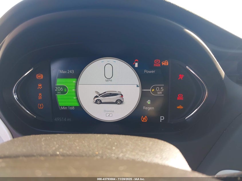 2017 Chevrolet Bolt Ev Lt VIN: 1G1FW6S00H4189996 Lot: 43793584