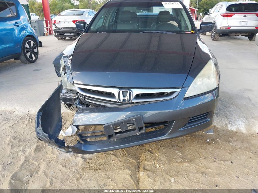 2006 Honda Accord 2.4 Ex VIN: 1HGCM56876A061183 Lot: 43793606