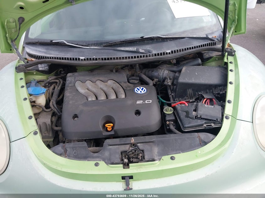 1999 Volkswagen New Beetle Gls VIN: 3VWCA21C3XM421312 Lot: 43793609