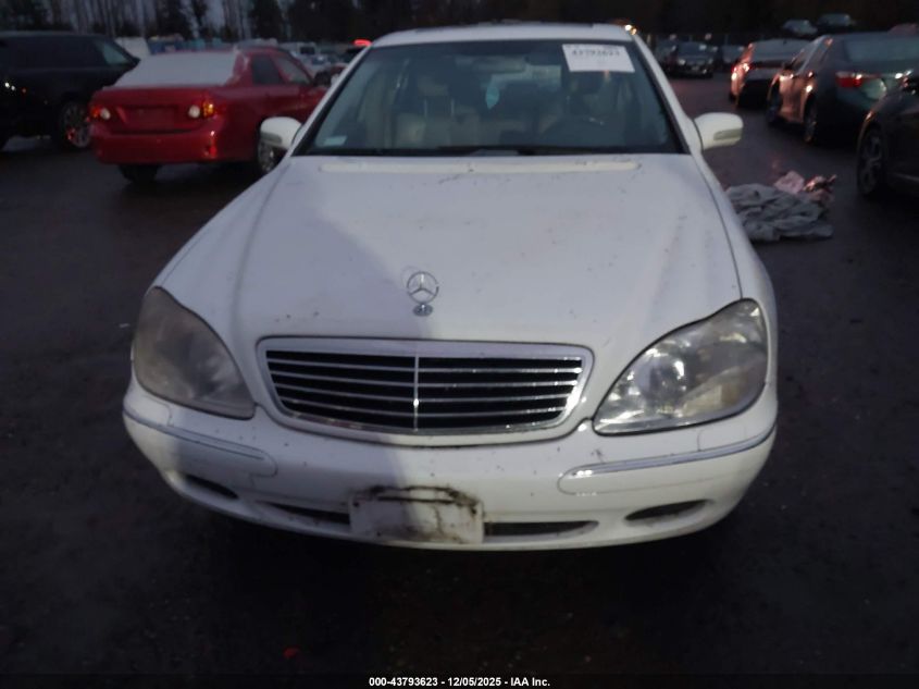 2000 Mercedes-Benz S 430 VIN: WDBNG70J2YA124097 Lot: 43793623