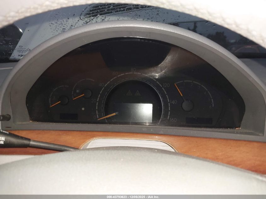 2000 Mercedes-Benz S 430 VIN: WDBNG70J2YA124097 Lot: 43793623