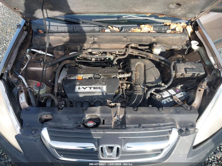 2003 Honda Cr-V Lx VIN: JHLRD78433C023788 Lot: 43793627