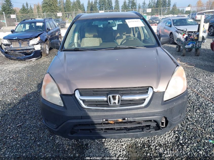 2003 Honda Cr-V Lx VIN: JHLRD78433C023788 Lot: 43793627