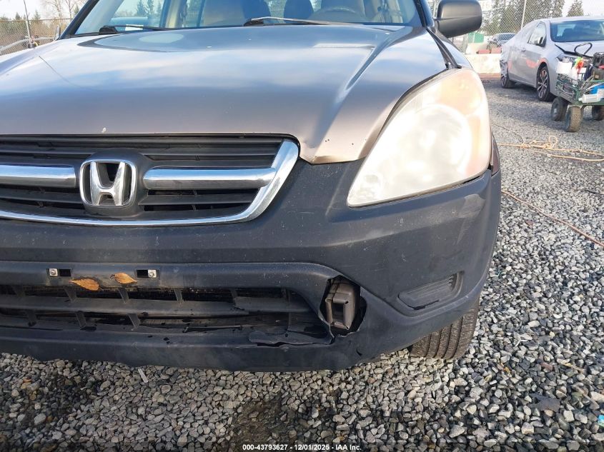 2003 Honda Cr-V Lx VIN: JHLRD78433C023788 Lot: 43793627