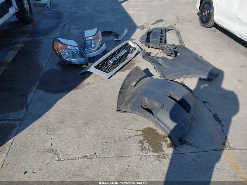 2021 Ram Promaster 1500 High Roof 136 Wb VIN: 3C6LRVBGXME554127 Lot: 43793636