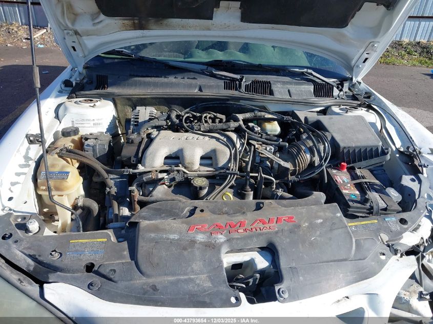 2002 Pontiac Grand Am Gt VIN: 1G2NW52E42M576944 Lot: 43793654