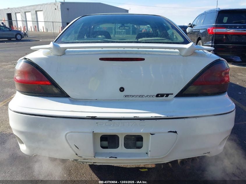 2002 Pontiac Grand Am Gt VIN: 1G2NW52E42M576944 Lot: 43793654