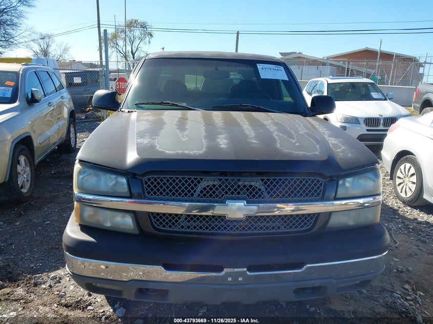 2003 Chevrolet Silverado 1500 Ls VIN: 2GCEK19T231218629 Lot: 43793669