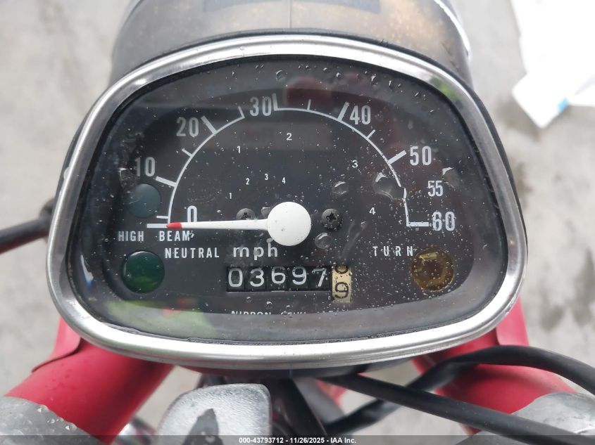 1983 Honda Ct110 VIN: JH2JD0101DS302504 Lot: 43793712