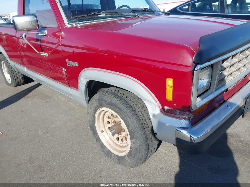 1988 Ford Ranger VIN: 1FTBR10A8JUD69955 Lot: 43793750